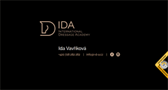 Desktop Screenshot of i-d-a.cz